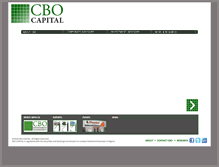 Tablet Screenshot of cbocapital.com